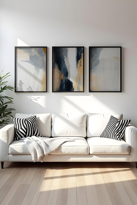 Wallity Huhu484S - Set de 3 Pinturas Decorativas de 35 x 50 cm Wallity Huhu484S - Set de 3 Pinturas Decorativas de 35 x 50 cm
